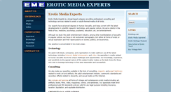 Desktop Screenshot of eroticmediaexperts.com
